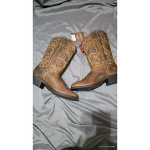 Laredo Bridget Round‎ Toe Cowboy  Womens Brown Dress Boots 51084 8.5M
